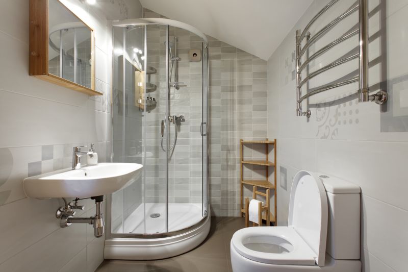 Open Shower with Niche Storage